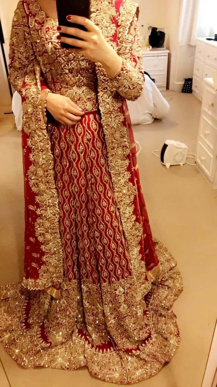 Pakistan Bridal Lehnga Choli Wedding Dress