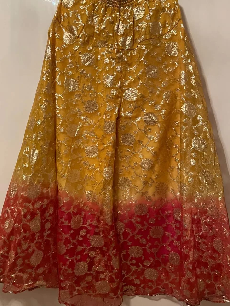 Mehndhi outfit Gharara thumbnail 3