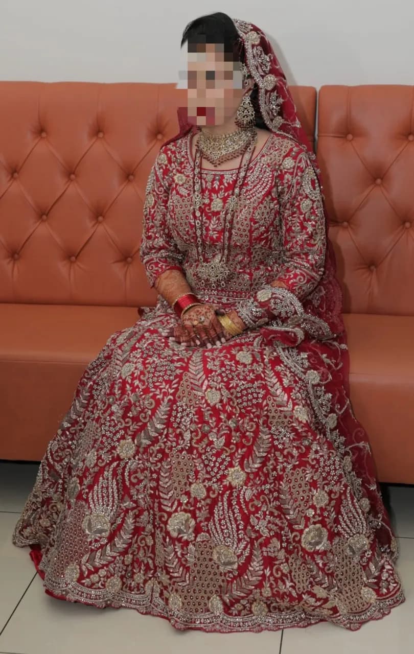 Red/Bharat day Lehenga