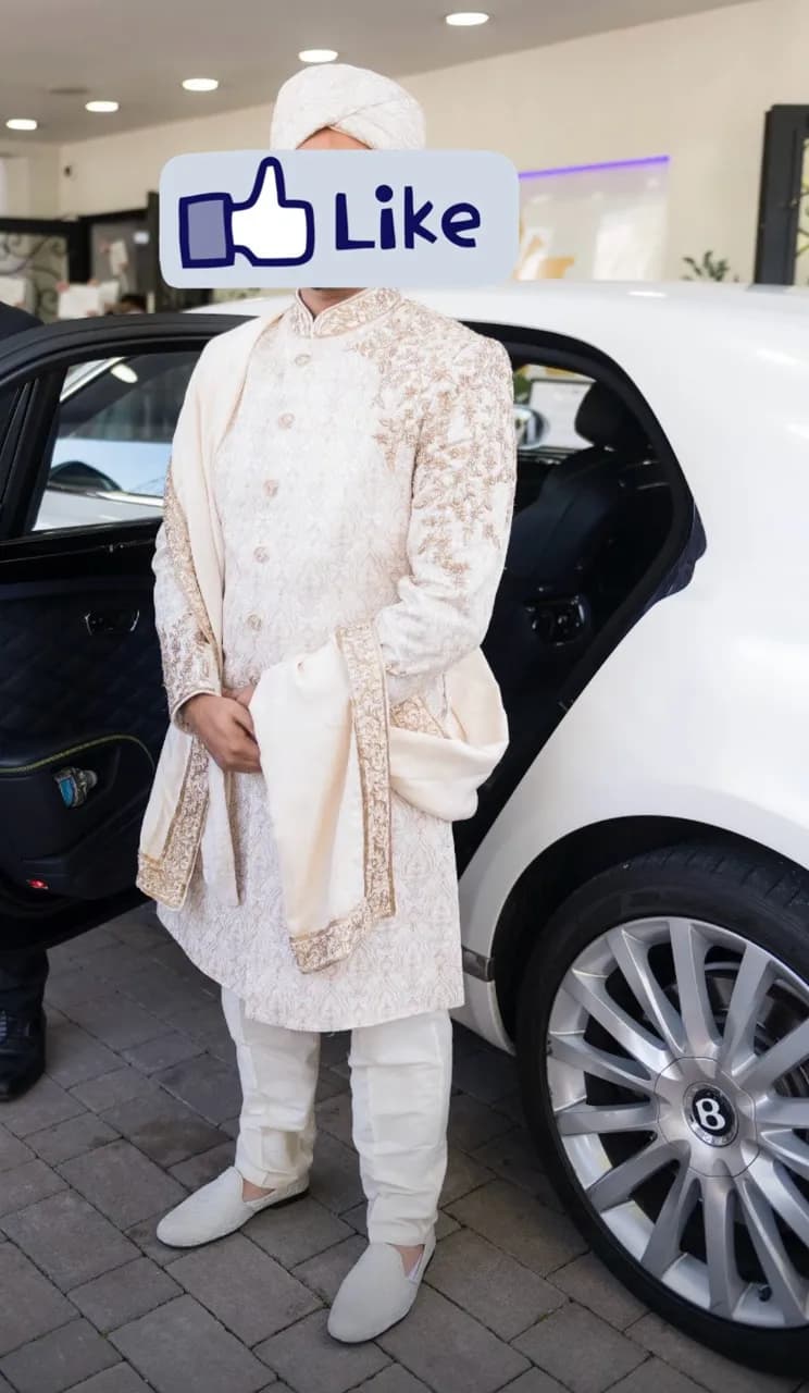 Groom sherwaani