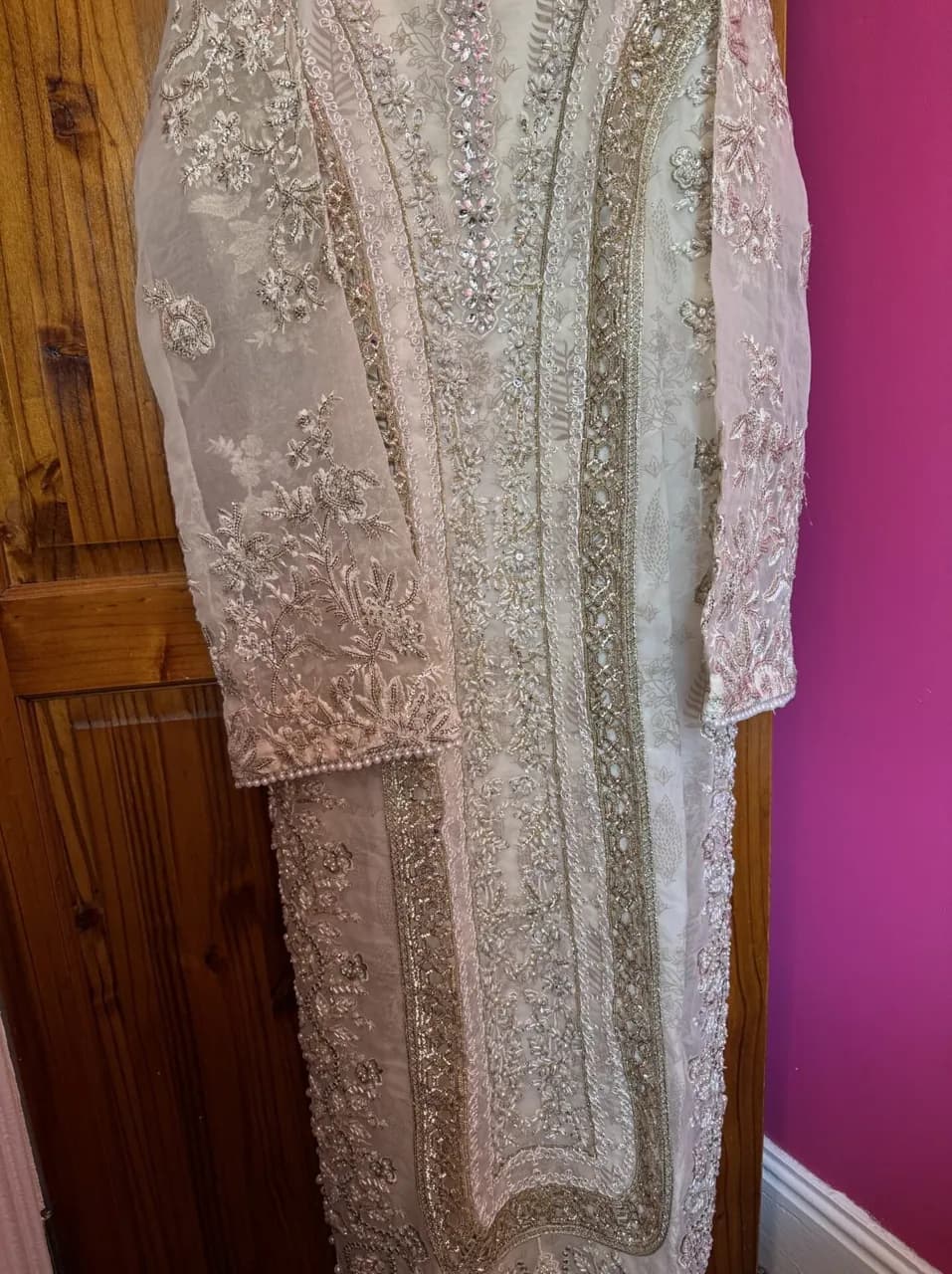 Long kameez with shara lehenga thumbnail 2