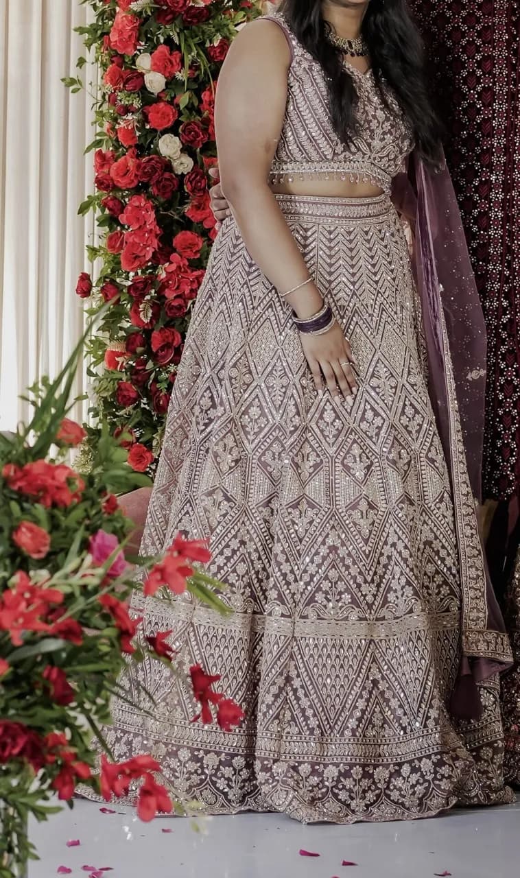 Dusty Pink Lehenga — image 1
