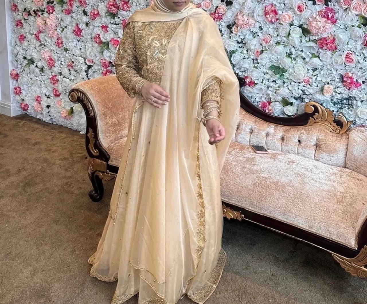 Gold Lehenga