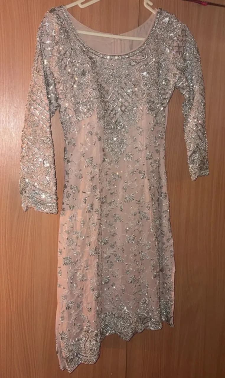 Walima Bridal Dress Size Small Wedding Rose Pink thumbnail 2