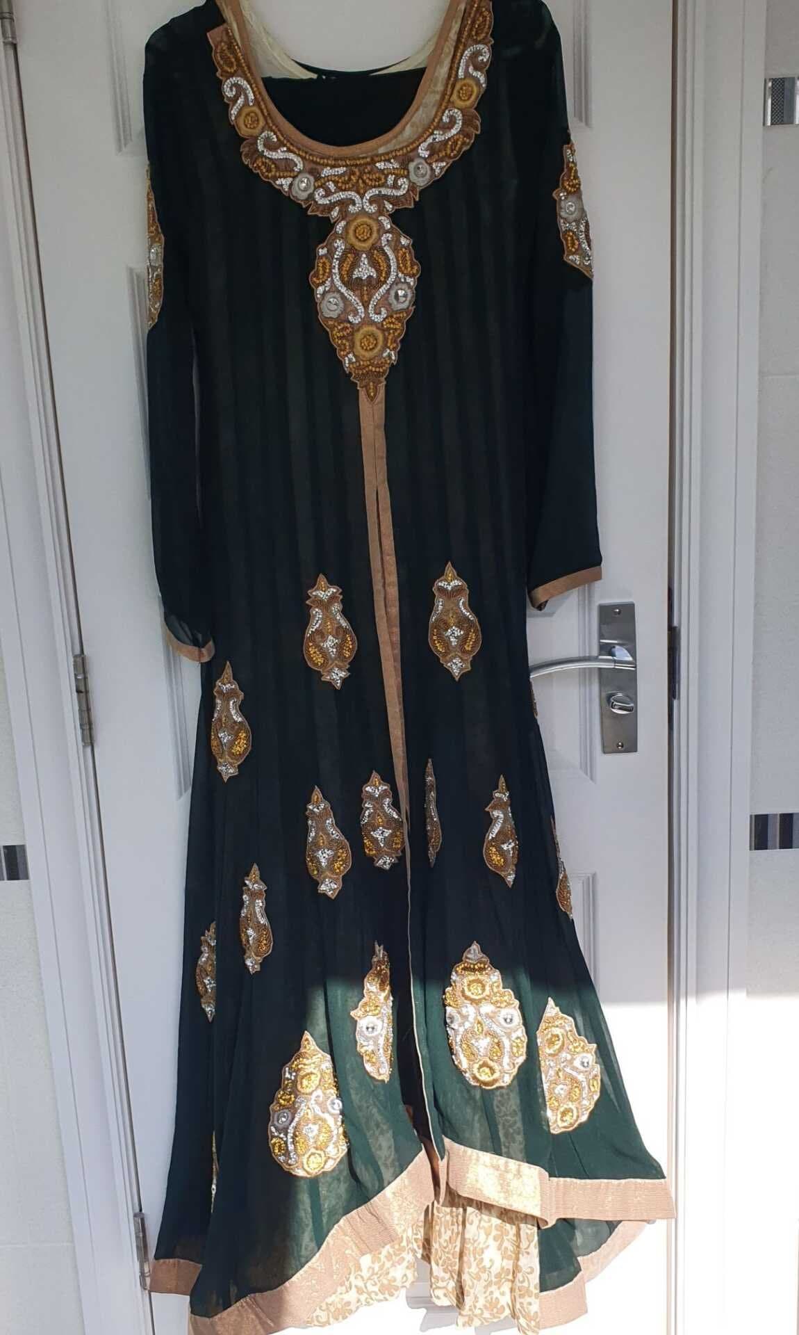 Green Long maxi dress — image 1