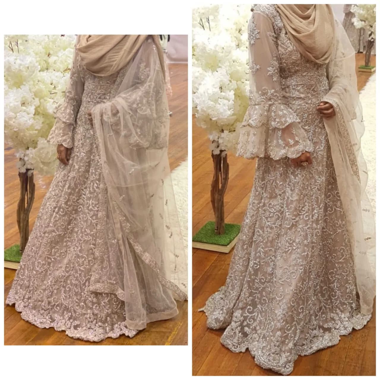 Elegant Nude Gown — image 1