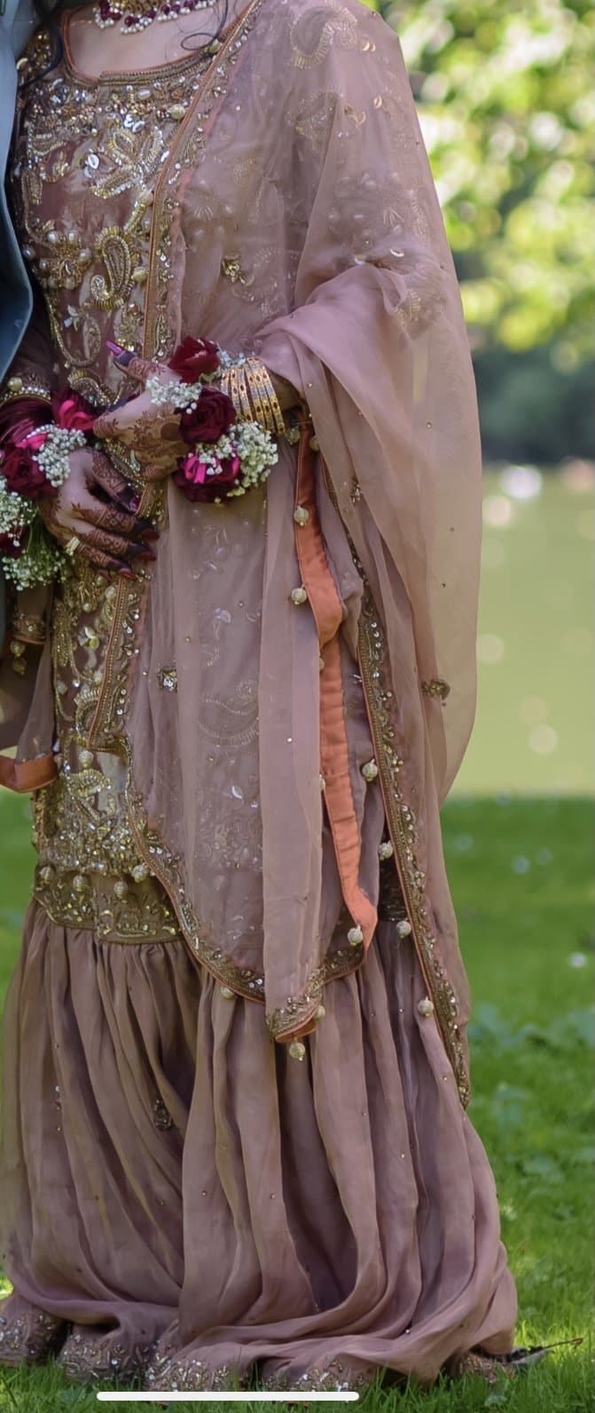 Bridal / Nikkah Bespoke Gharara – Faika Karim — image 1