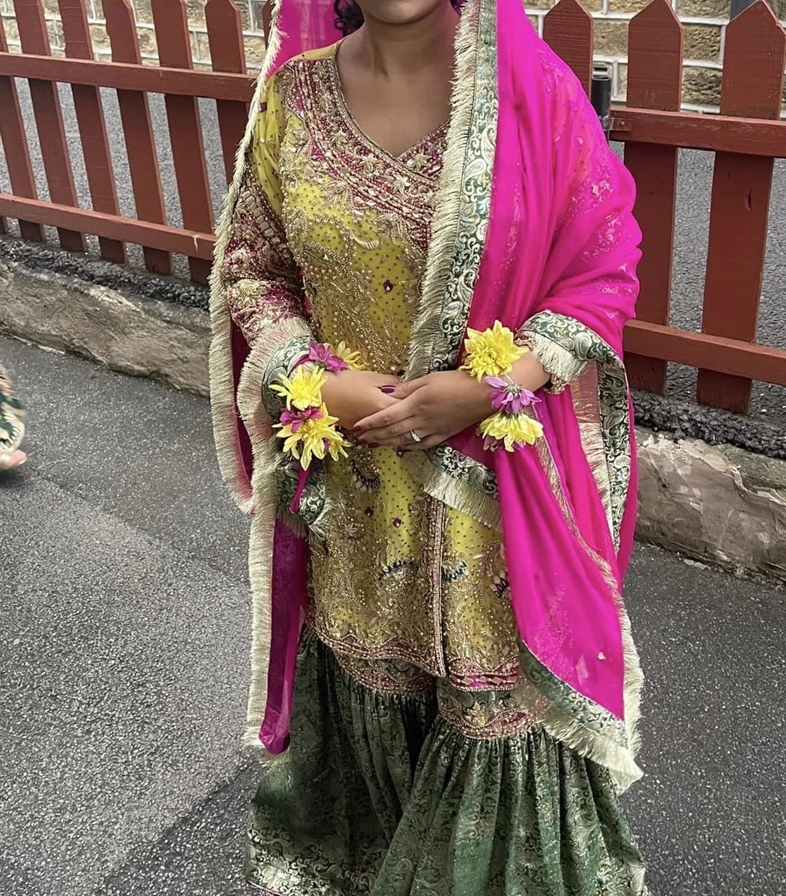Mehndi outfit — image 1