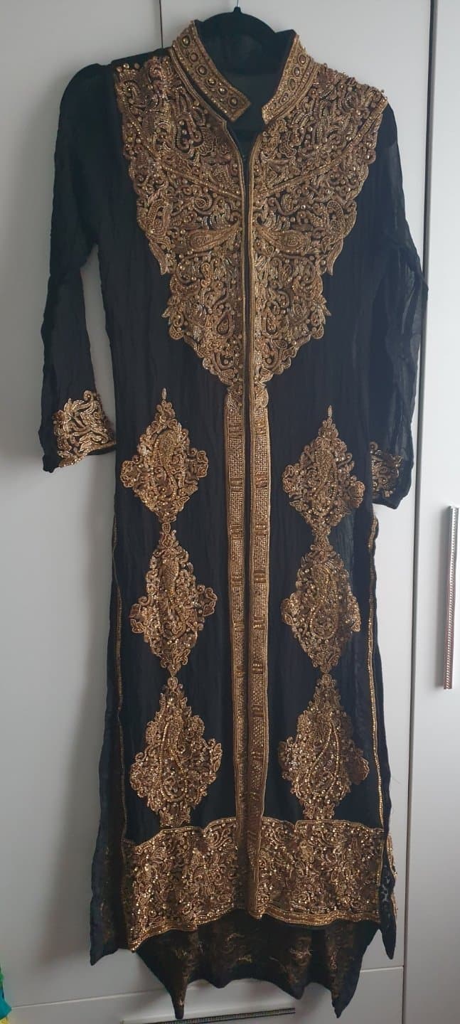 Black and Gold Golu 4 Piece Suit — image 1