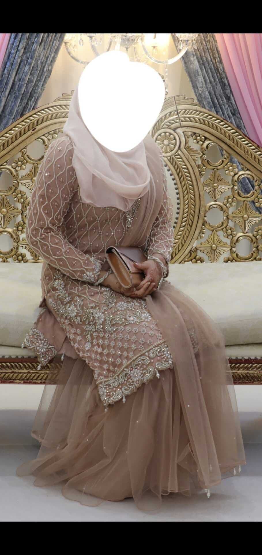 Heavily embroided sharara and shirt — image 1