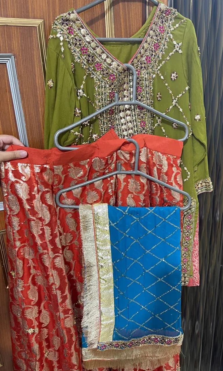 Mehndi dress — image 1