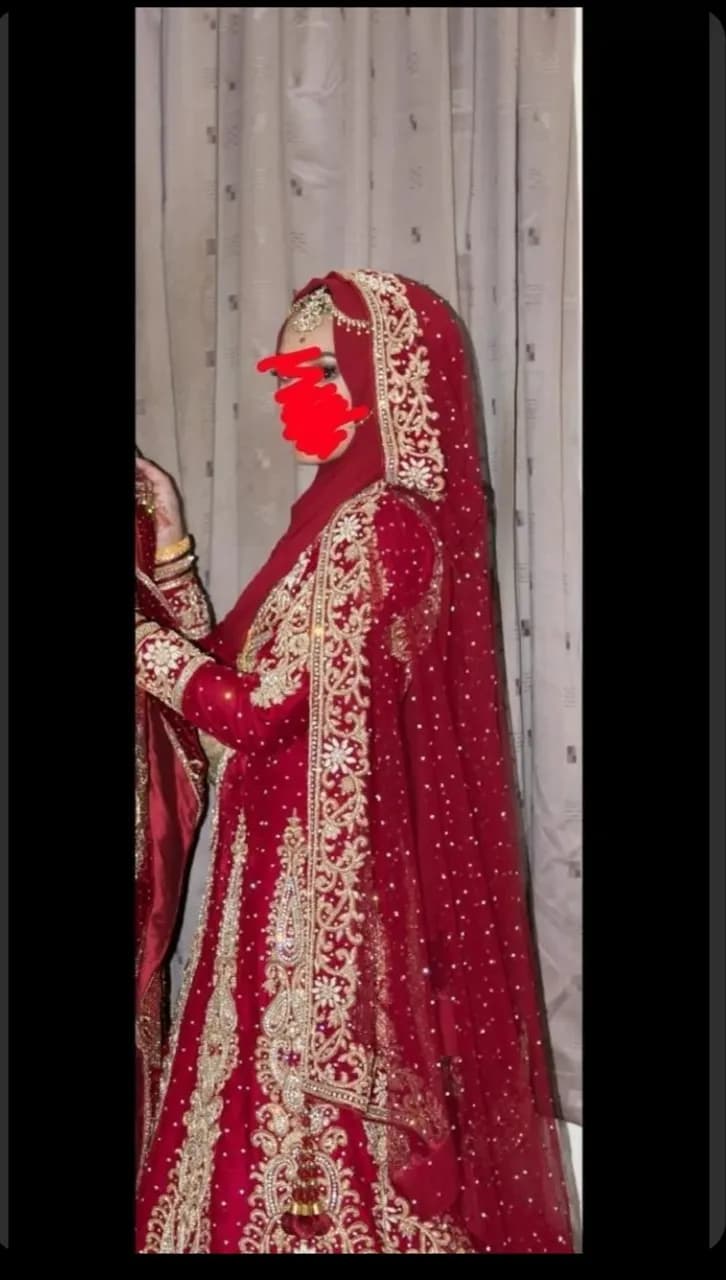 Asian Wedding Bridal Lehenga, Size 8 (RRP £1999) — image 1