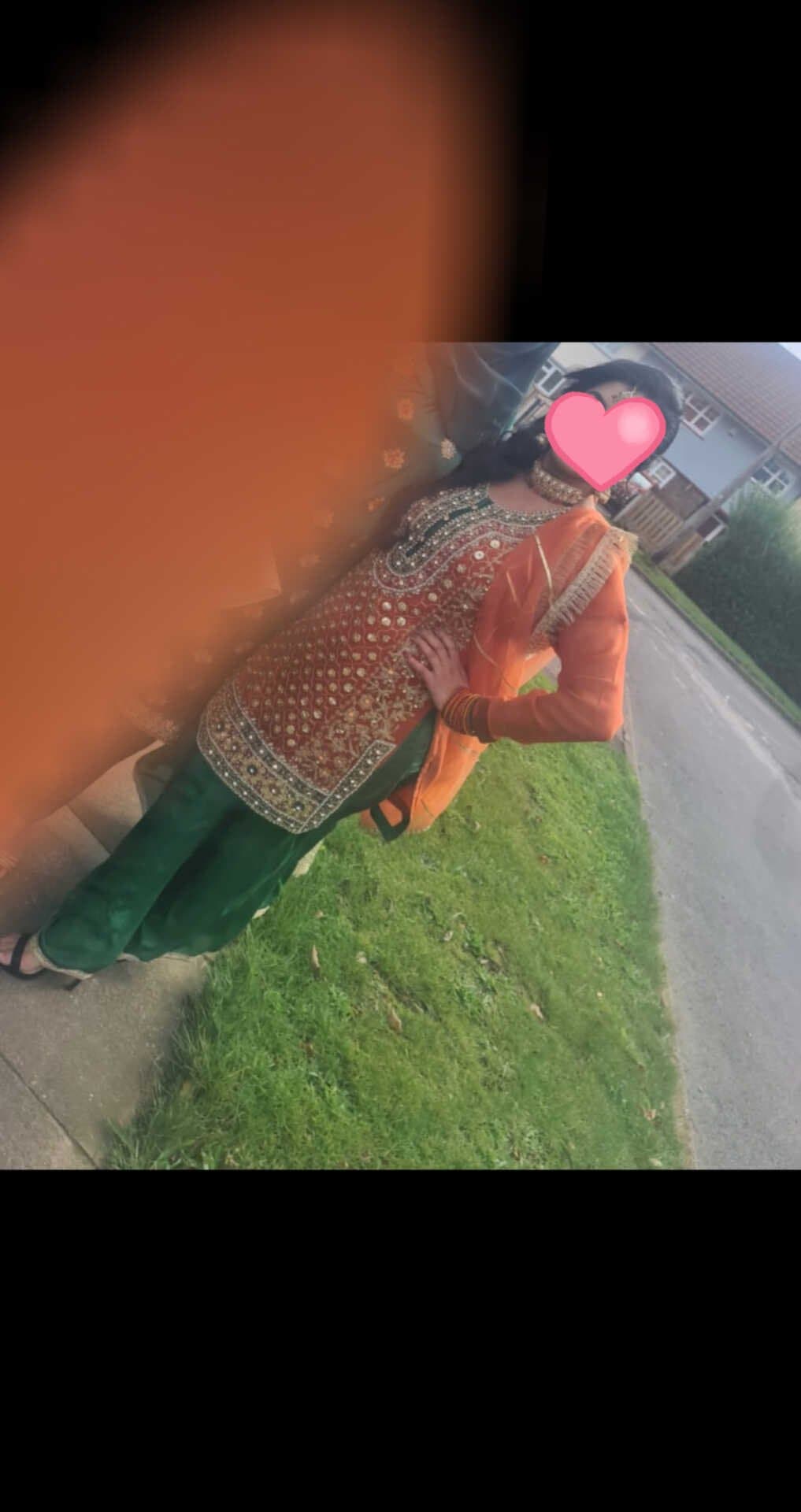 Mehndi lengha dress — image 1