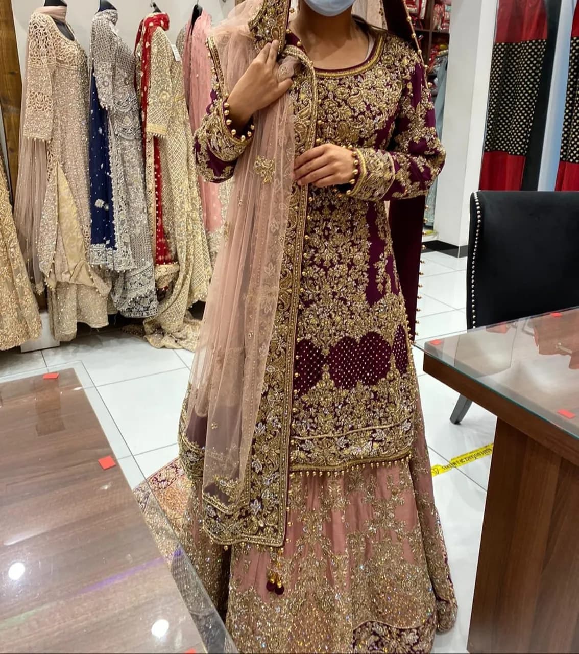 Asian bridal Wedding lehenga — image 1