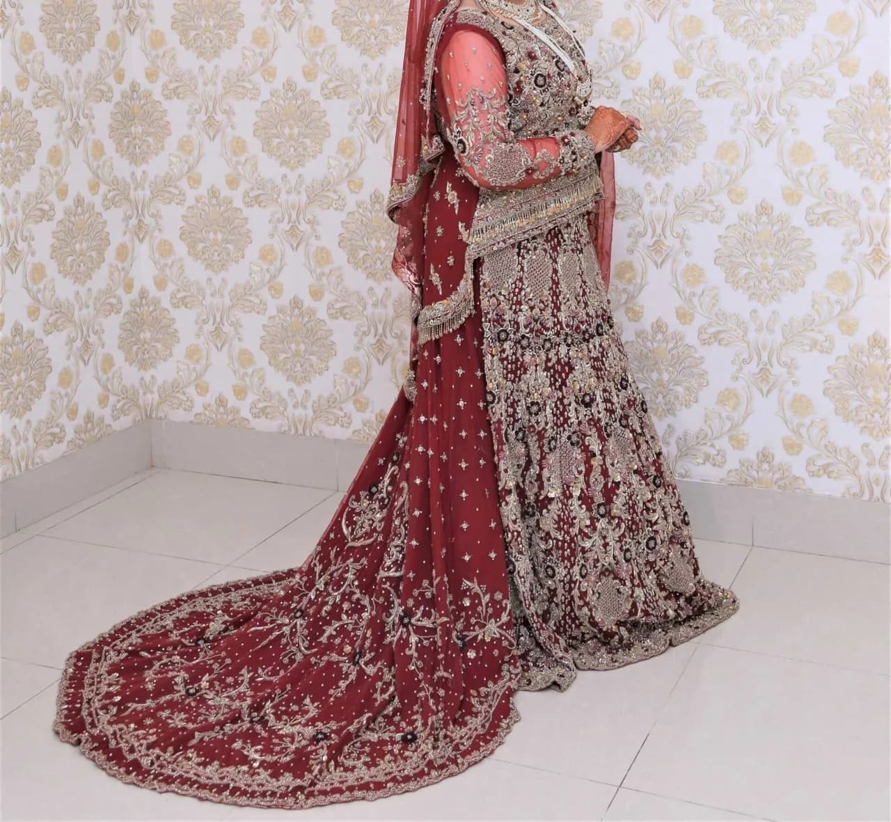 Bridal lengha — image 1
