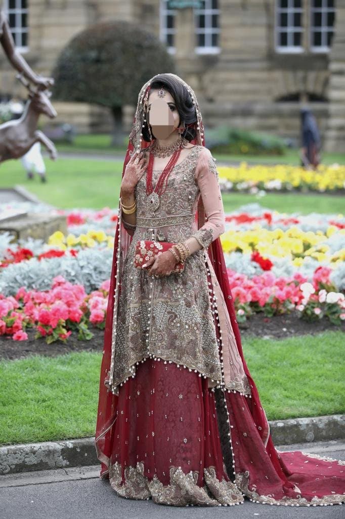 Heavy bridal designer Outfit lengha — image 1