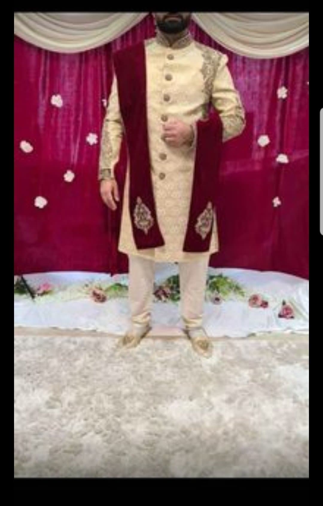 Groom’s Sherwani, size Large — image 1