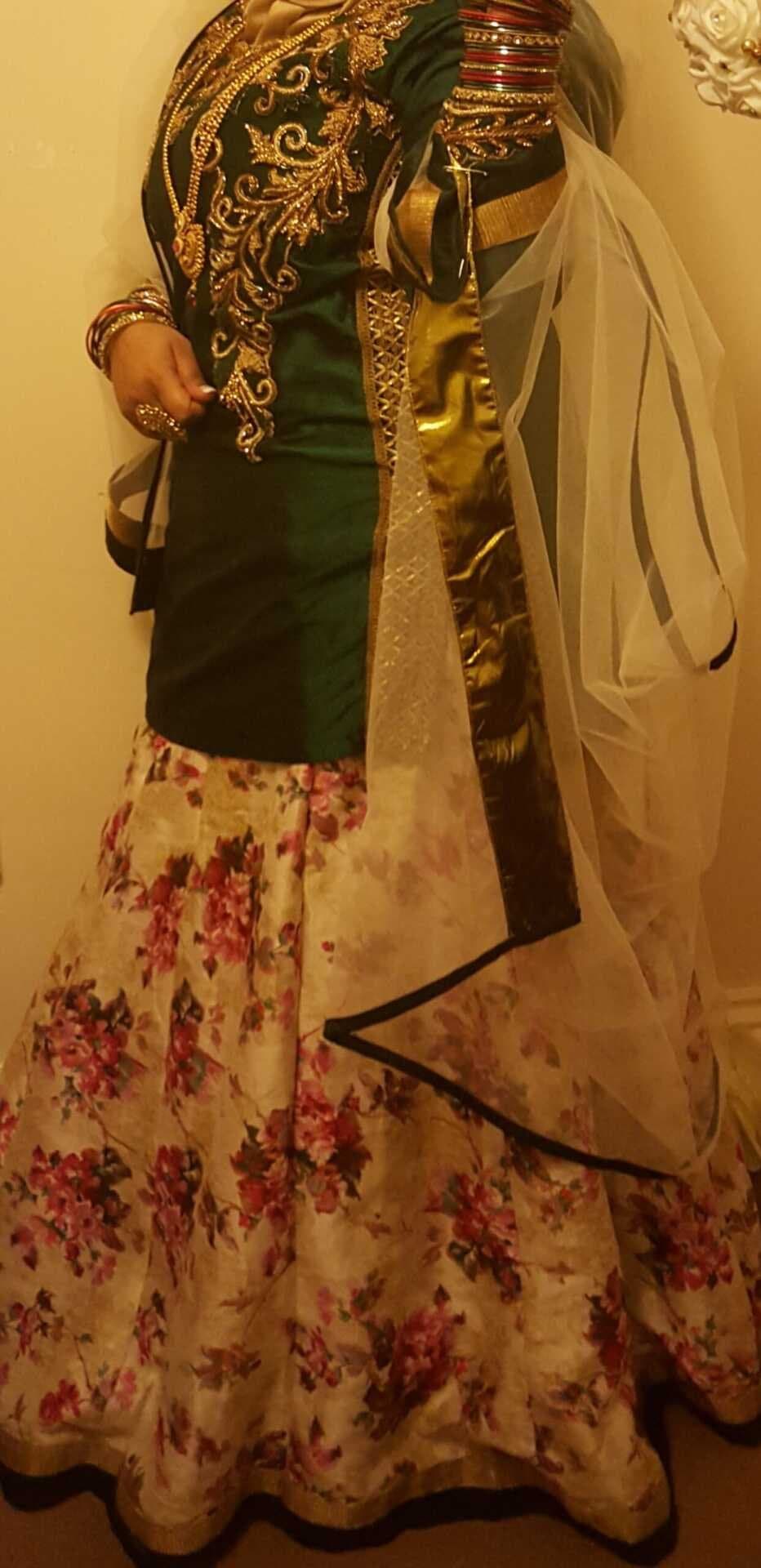 Bridal mehndi outfit — image 1