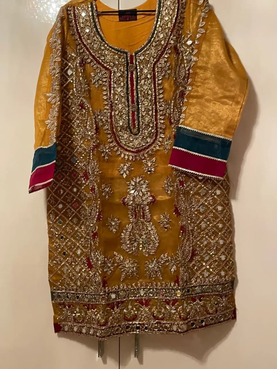 Colourful Mendhi Gharara — image 1