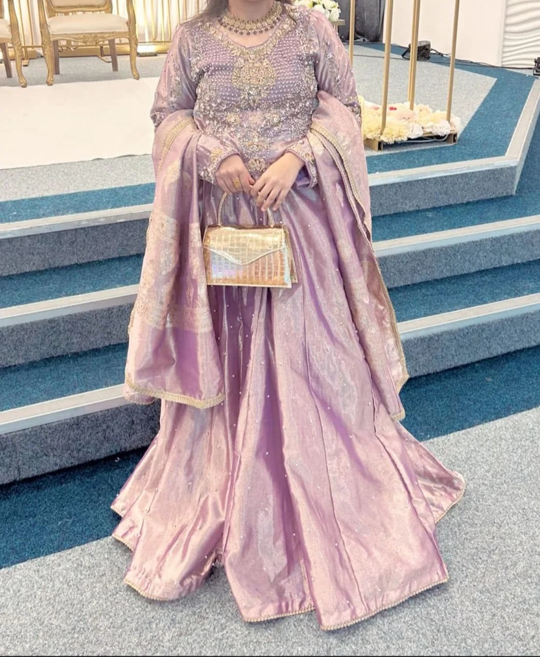 Lilac Lehnga choli — image 1