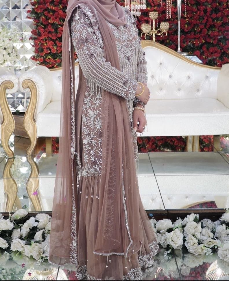 pink heavyasain wedding suit — image 1
