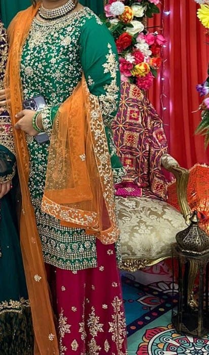 mehndi suit — image 1