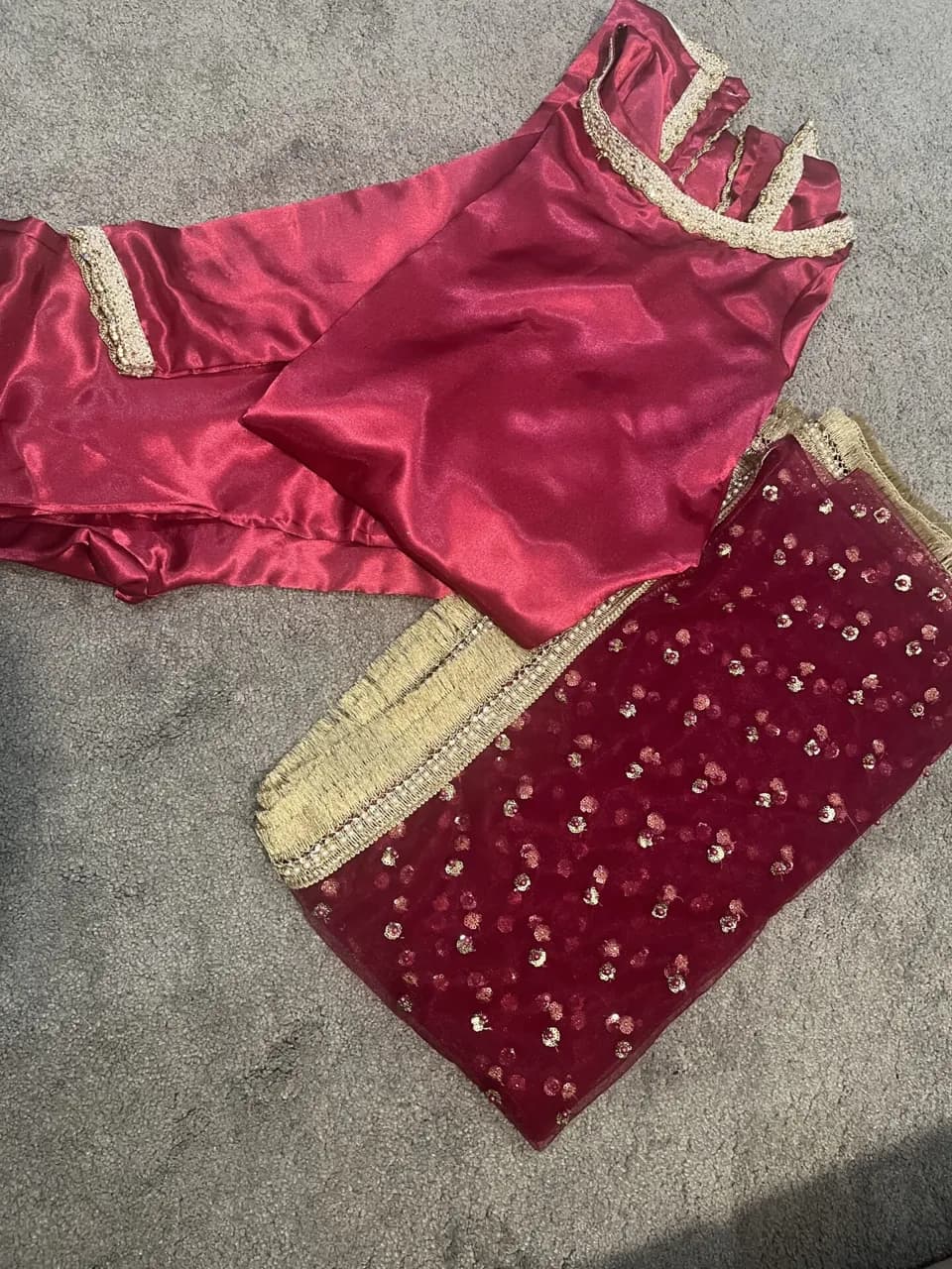 long kameez with trousers — image 1